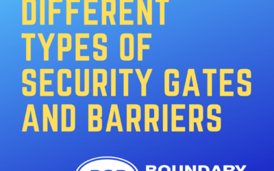 Different Types of Security Gates and Barriers